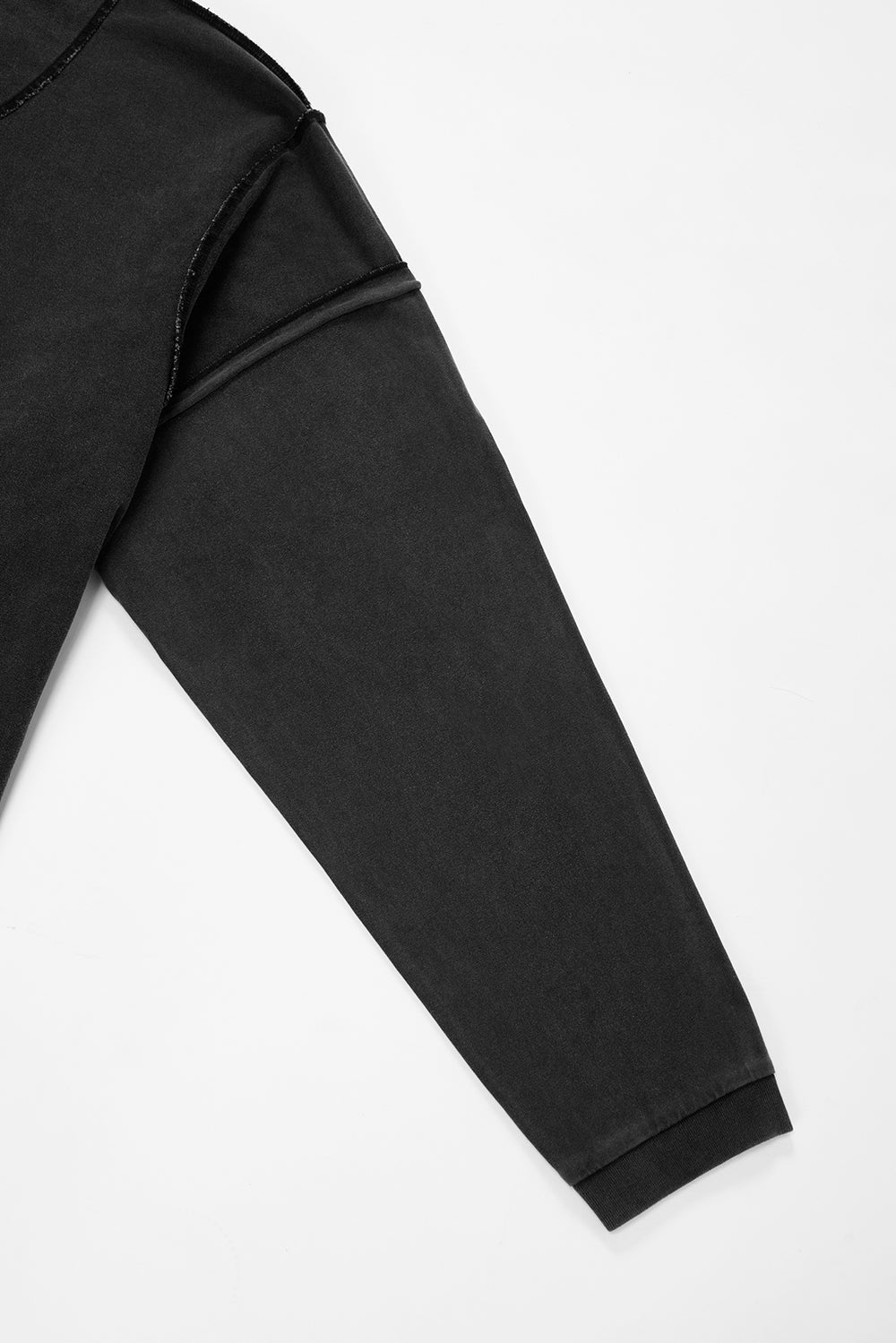 REVERSIBLE WASHED LONG SLEEVE TEE