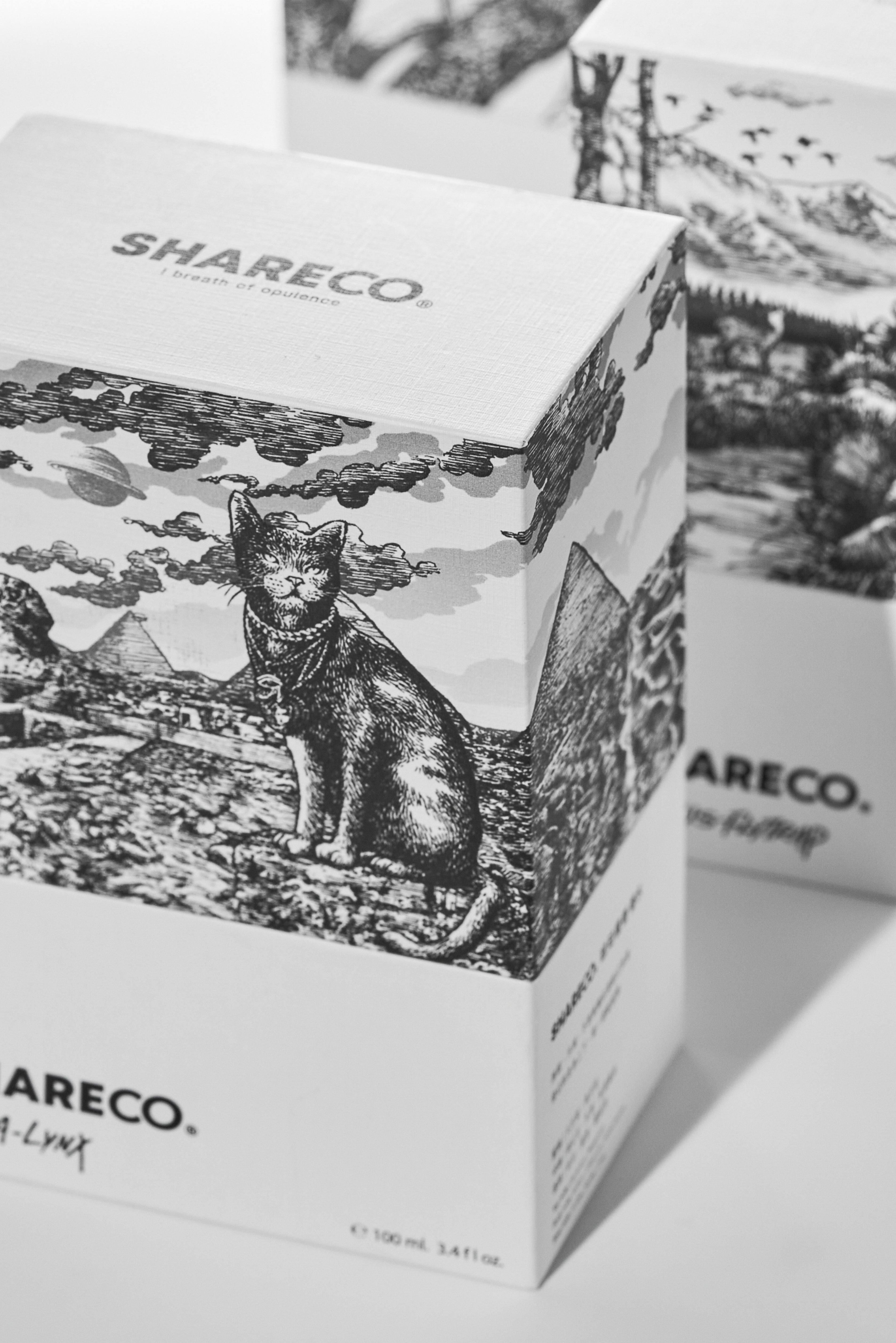 琥珀檀香香水 GIZA-LYNX|100ML - SHARECO DESIGN