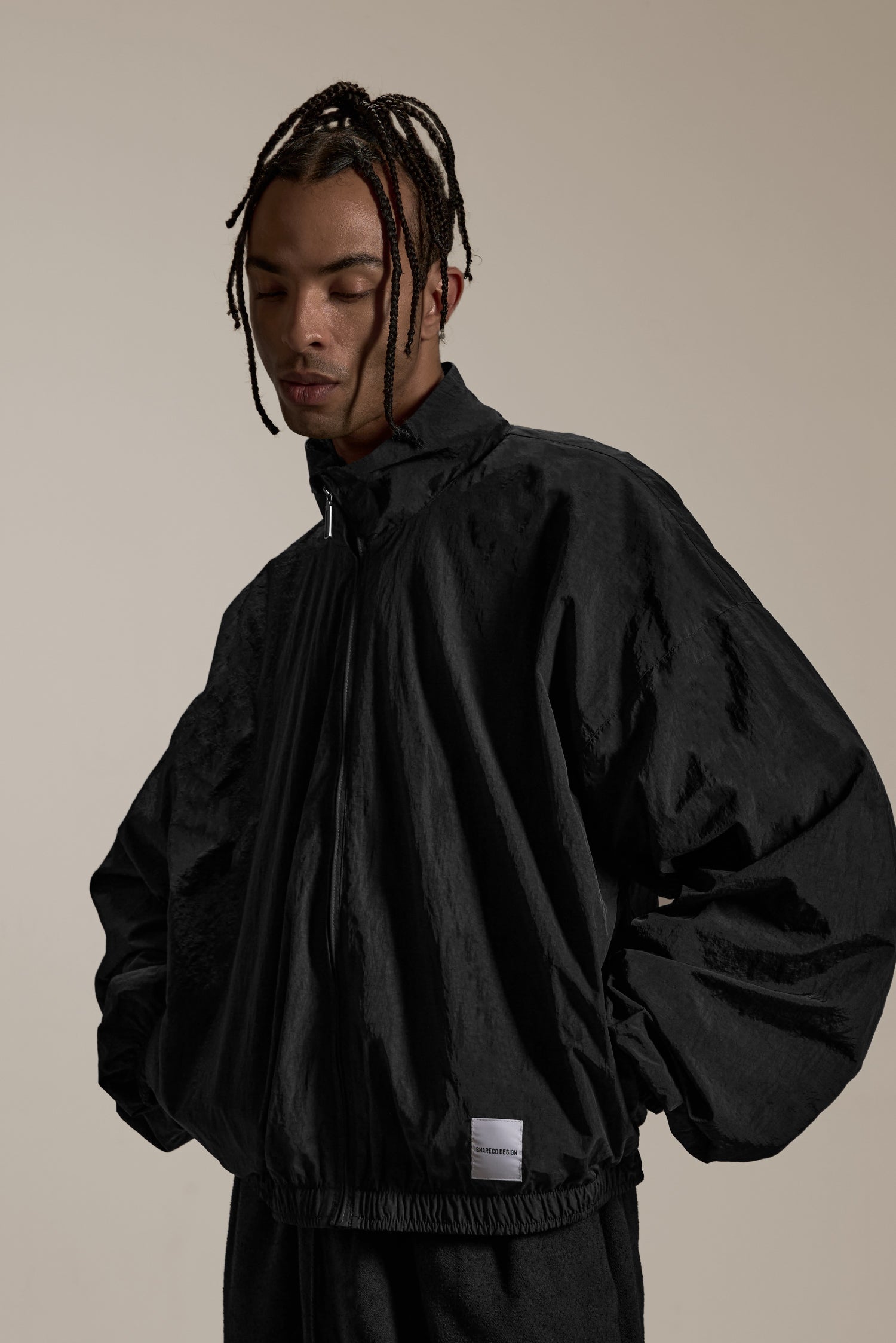 POLYESTER ZIP JACKET