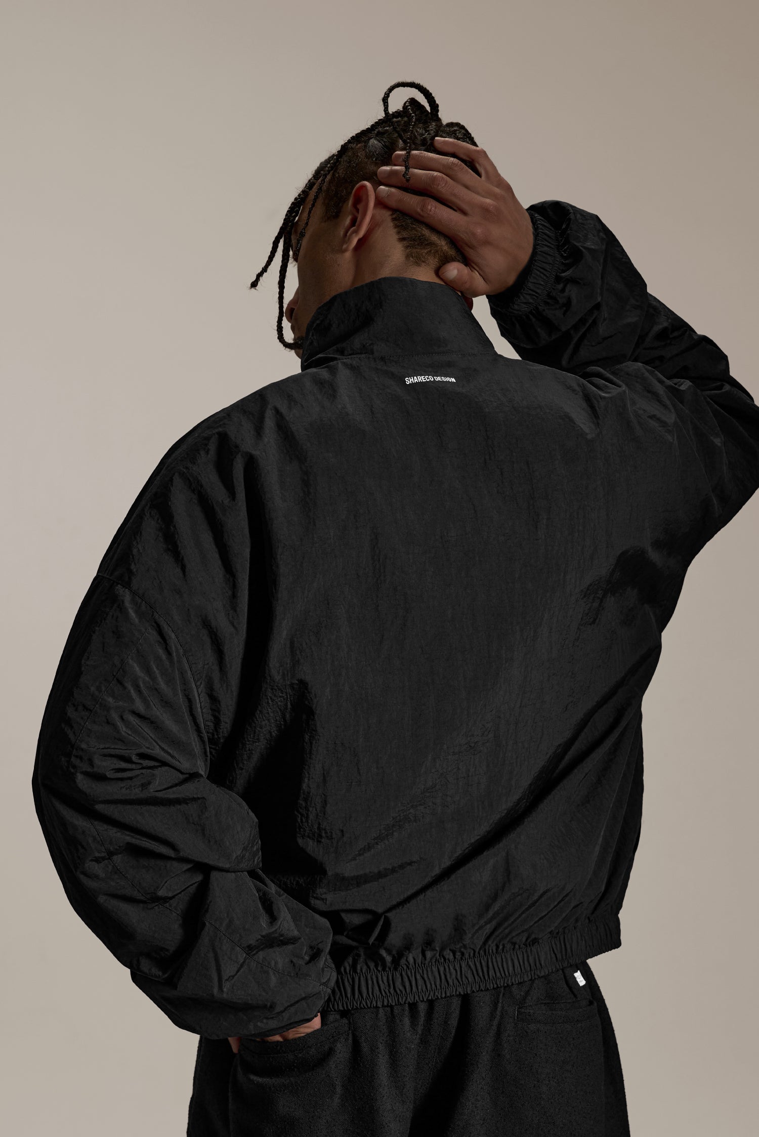 POLYESTER ZIP JACKET